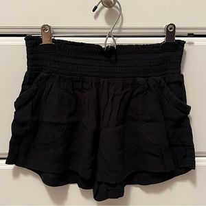 XS Black Prana Beach Shorts